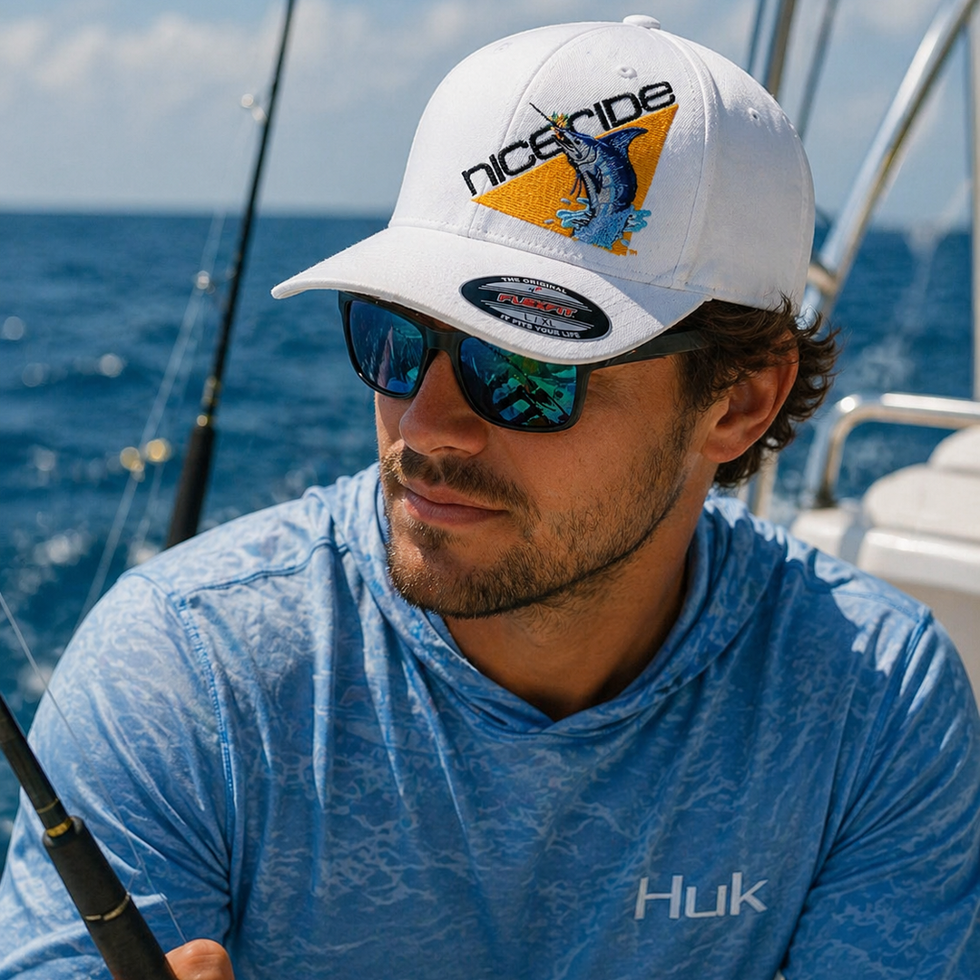 "Fin, Set, Sail" Classic Flexfit Hat