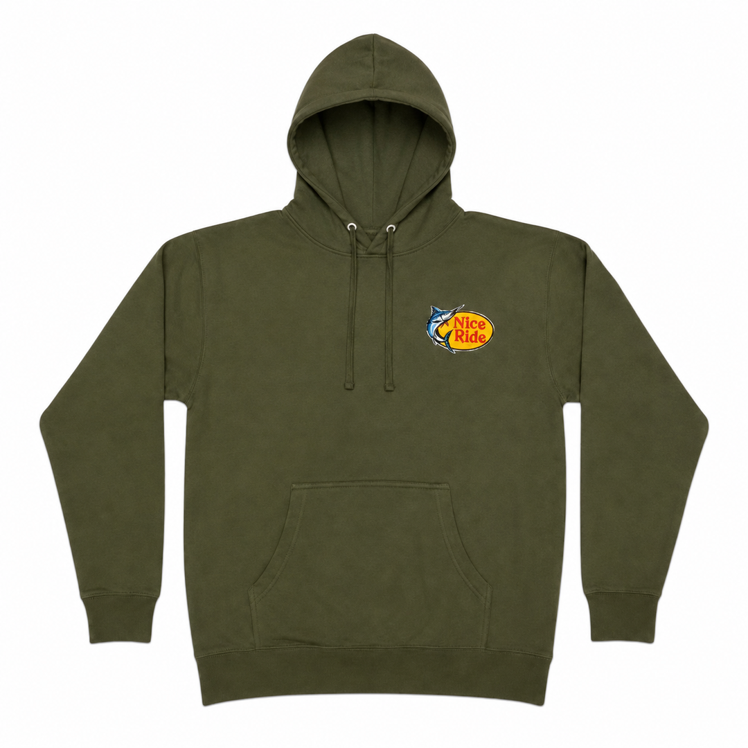 NICERIDE “Top Water” Pullover Hoodie – Unisex Fishing &amp; Outdoor Sweatshirt