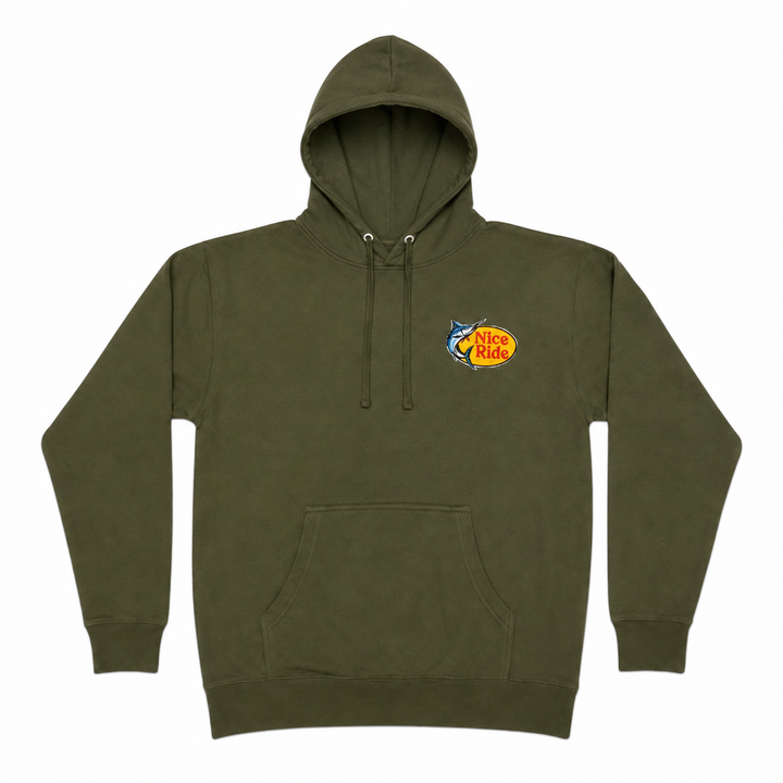 NICERIDE “Top Water” Pullover Hoodie – Unisex Fishing &amp; Outdoor Sweatshirt