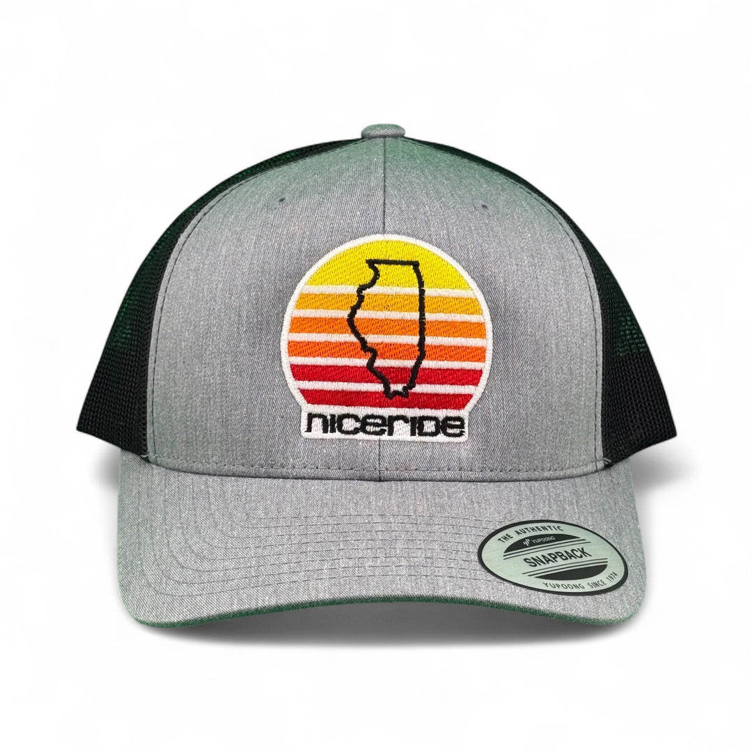 "State Line" Unisex Snapback Hat (Choose Your State)