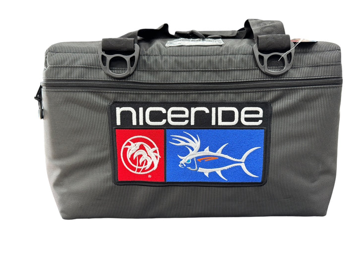 NICERIDE Buck-Eye Combo soft-sided cooler with rugged design, ideal for outdoor enthusiasts and insulated for superior performance.