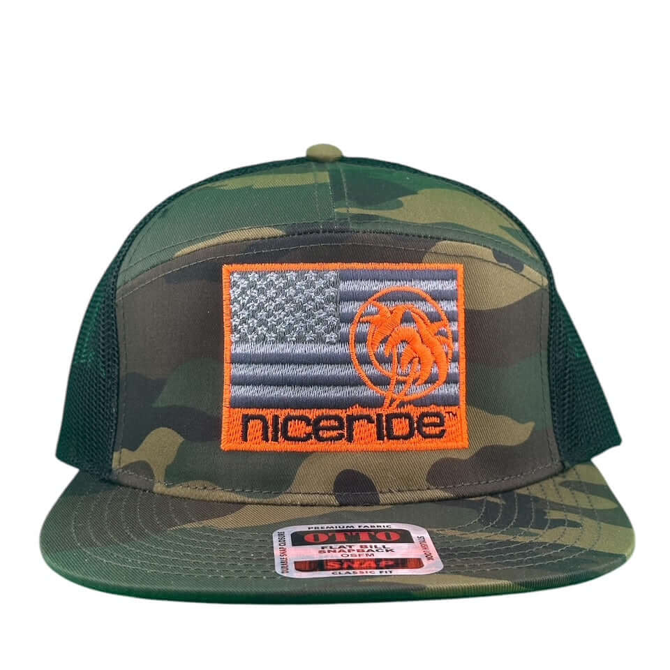 "Strong" 7 Panel Adjustable Unisex Trucker Hat