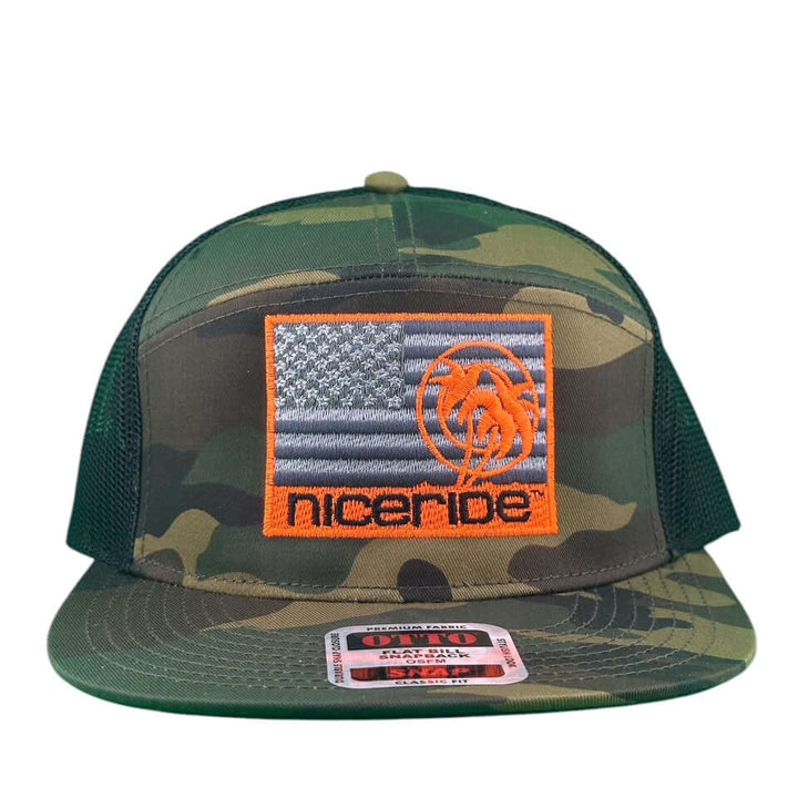"Strong" 7 Panel Adjustable Unisex Trucker Hat