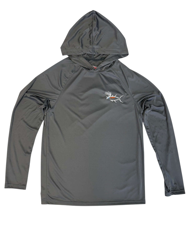 "Buck-Eye" Unisex UV Protecting Long Sleeve Hooded Shirt