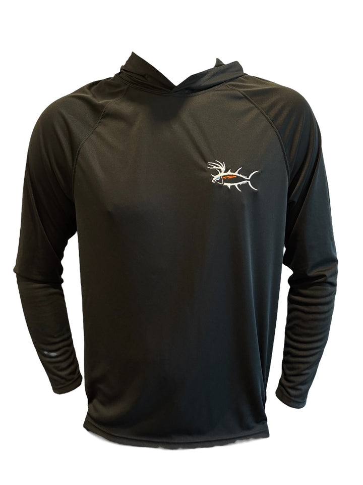 "Buck-Eye" Unisex UV Protecting Long Sleeve Hooded Shirt