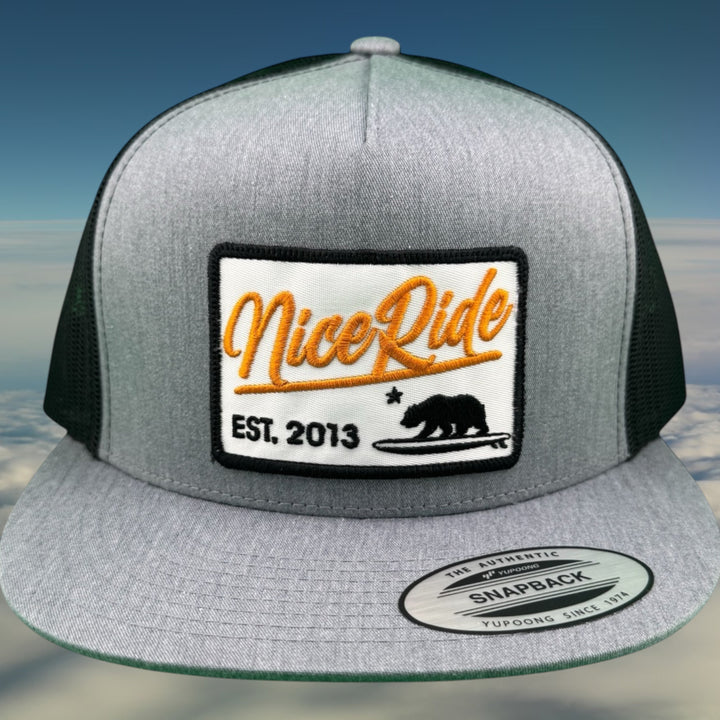 "Big Sky" Unisex Flat Bill Adjustable Trucker Hat