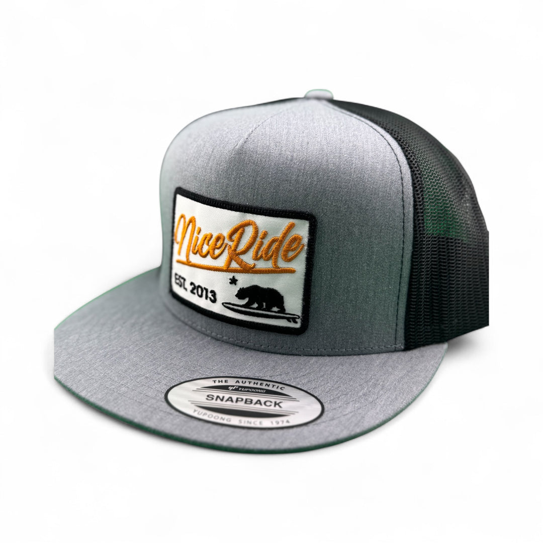 "Big Sky" Unisex Flat Bill Adjustable Trucker Hat