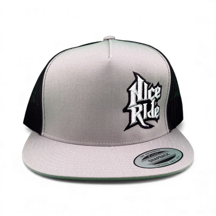 Niceride My Hero 6006 unisex adjustable trucker hat showcasing a stylish design and logo.