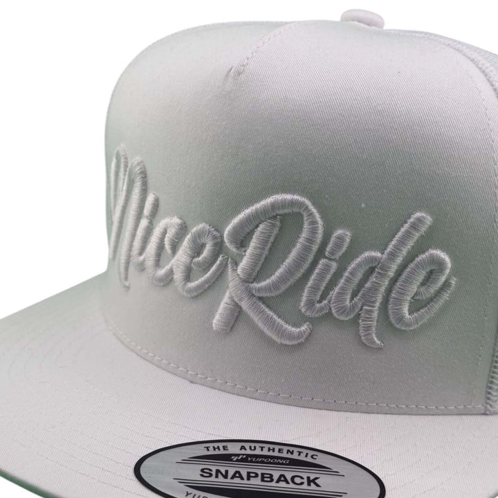 Close-up of NICERIDE&