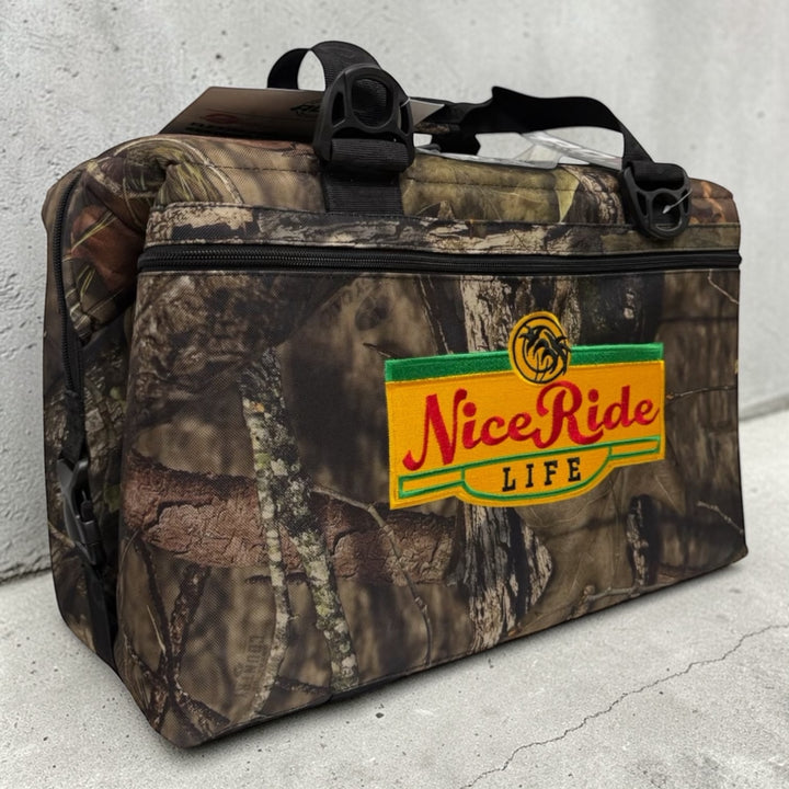 "BUBBLE WATER"  Soft Sided Mossy Oak AO Cooler 36 Pack