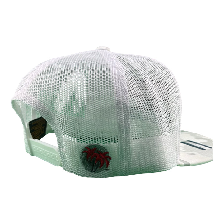 NICERIDE "Prime" Embroidered Classic Snapback Trucker Hat – Structured Baseball Cap Adjustable Snapback, Premium Embroidered Front &amp; Side Palm Logo