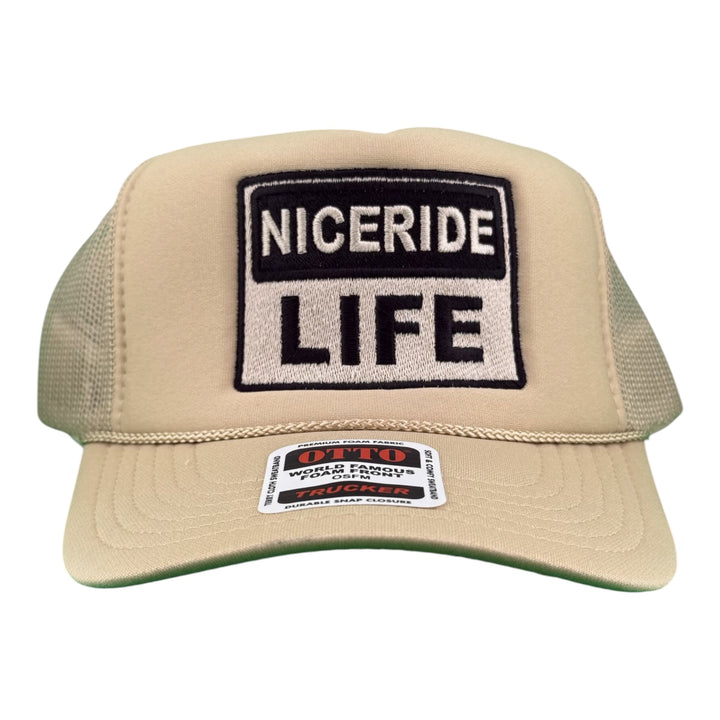 "Caution" Otto Unisex Foam Trucker Hat