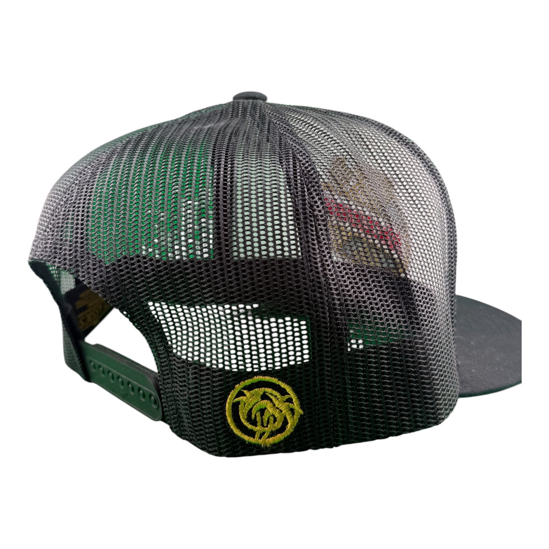 NICERIDE "Flagstaff" Embroidered Classic Snapback Trucker Hat – Structured 6006 Baseball Cap with Adjustable Snapback