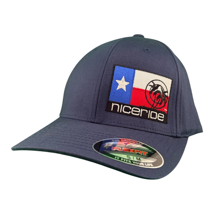 Niceride Flexfit Texas Flag Unisex Fitted Hat