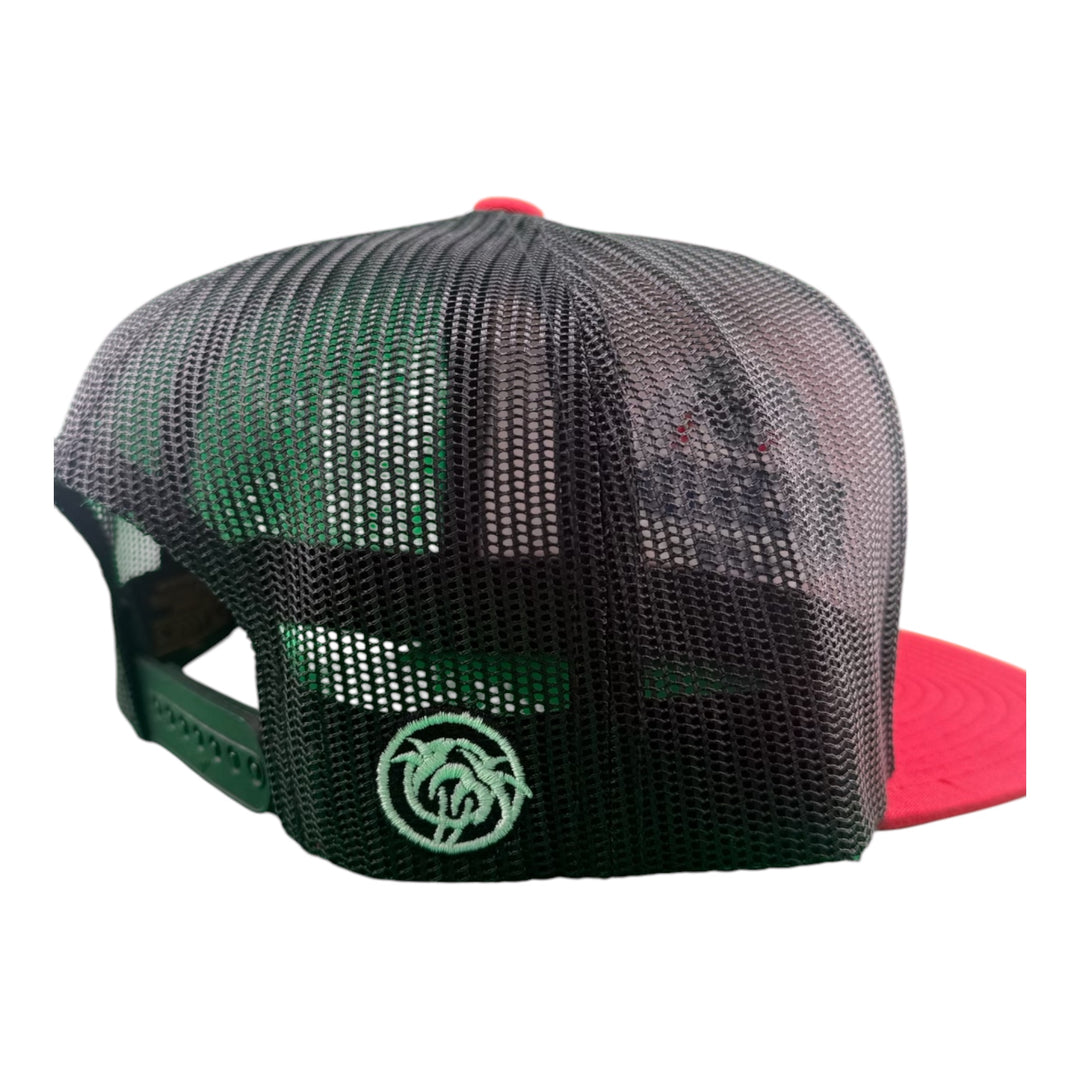 NICERIDE “Nice Ice” 6006 Classic Snapback Trucker Hat – Embroidered Meshback Cap