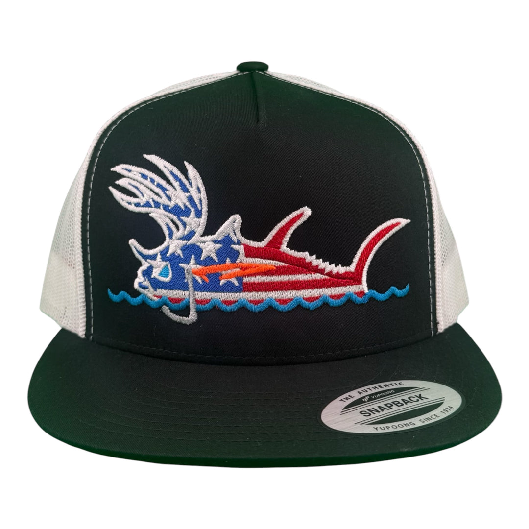 NICERIDE “Buck-Eye Surface Glory” 6006 Unisex Trucker Hat – Hunting &amp; Fishing Snapback Cap