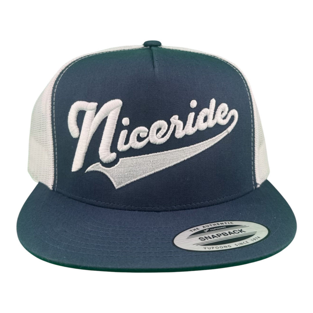 NICERIDE Play Ball 3D Puff Embroidered 6006 Snapback Hat