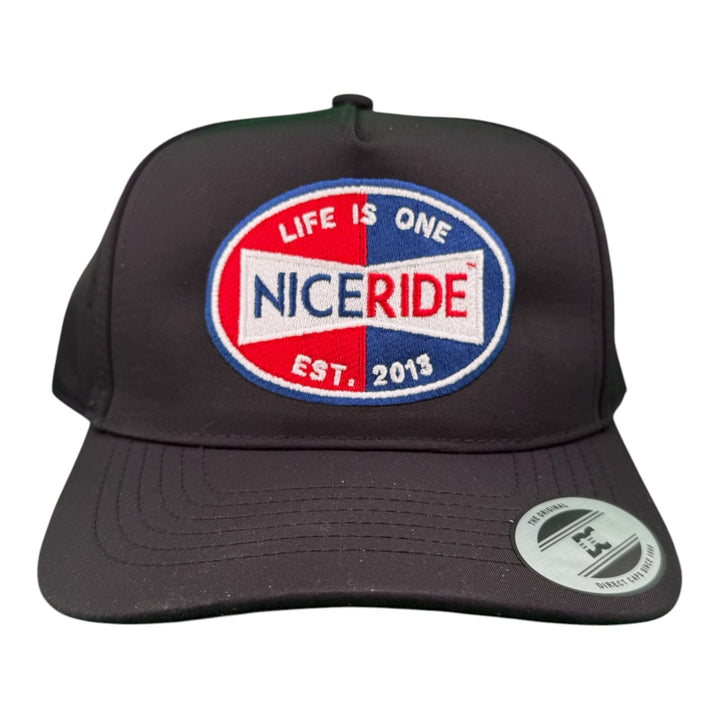 NICERIDE Champion “Top Water” Embroidered 5-Panel Performance Golf Trucker Hat – Waterproof A-Frame Snapback