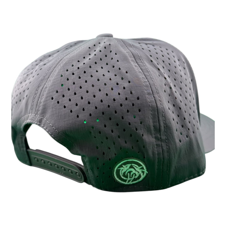 NICERIDE “South Point” 5-Panel Performance Trucker Cap – Waterproof A-Frame Fishing Hat with Laser-Cut Mesh Back