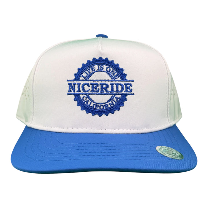 NICERIDE Bottoms Up Performance Trucker Hat – Waterproof Snapback