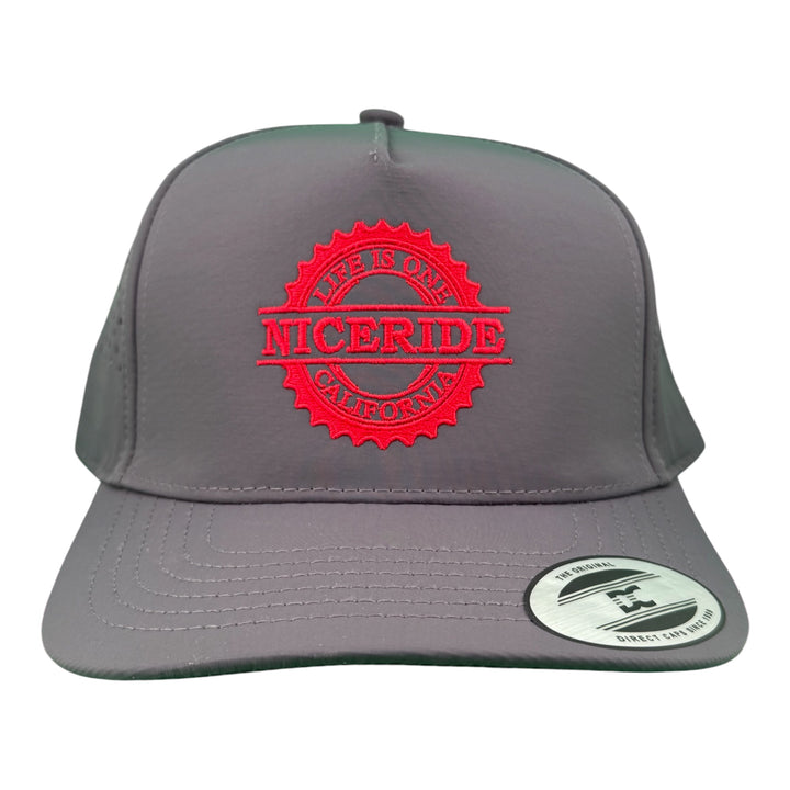 NICERIDE Bottoms Up Performance Trucker Hat – Waterproof Snapback