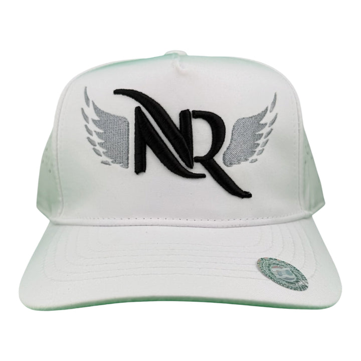 NICERIDE “Soaring 3D” Raised Embroidered 5-Panel Performance Trucker Cap – A-Frame Snapback