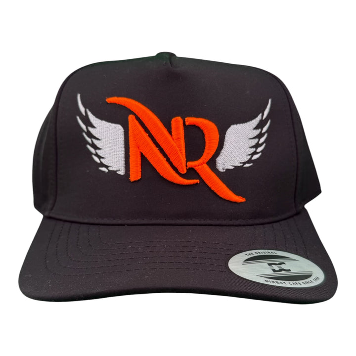 NICERIDE “Soaring 3D” Raised Embroidered 5-Panel Performance Trucker Cap – A-Frame Snapback