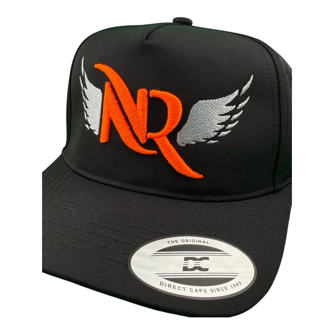 NICERIDE “Soaring 3D” Raised Embroidered 5-Panel Performance Trucker Cap – A-Frame Snapback