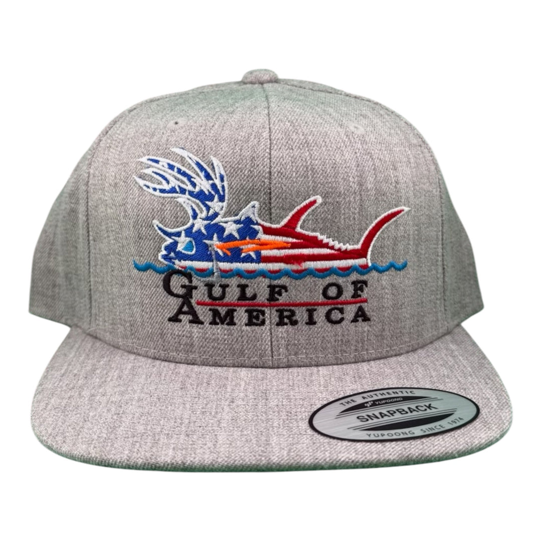 “Buck-Eye Surface Gulf Of America” 6089 Glory Design Unisex Snapback Hat