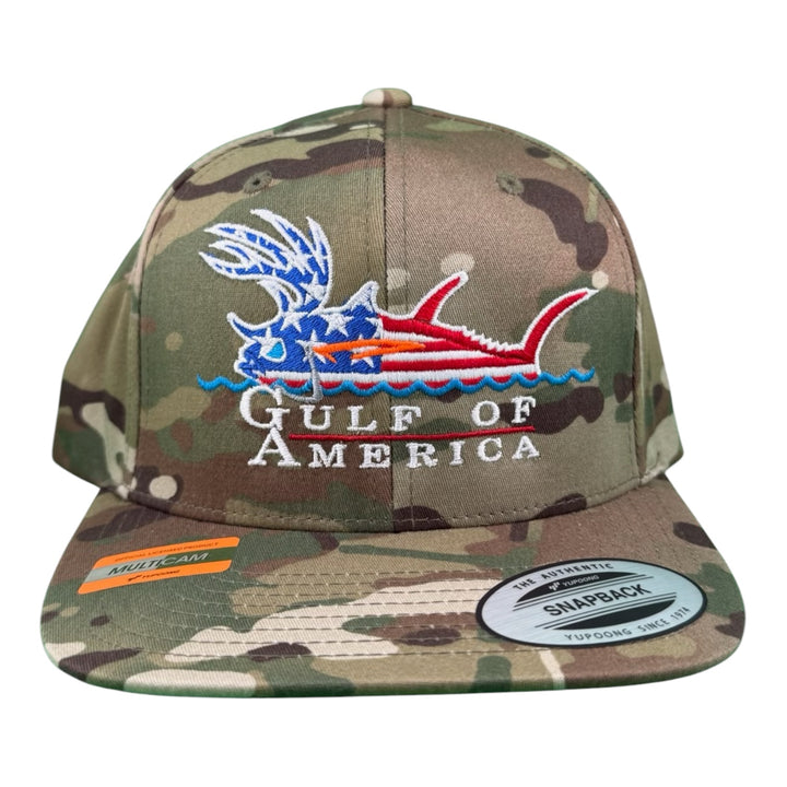 “Buck-Eye Surface Gulf Of America” 6089 Glory Design Unisex Snapback Hat