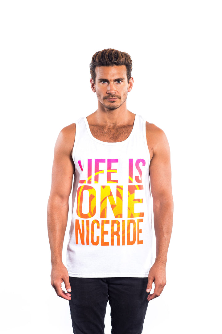 Model wearing Endless Ride Men&