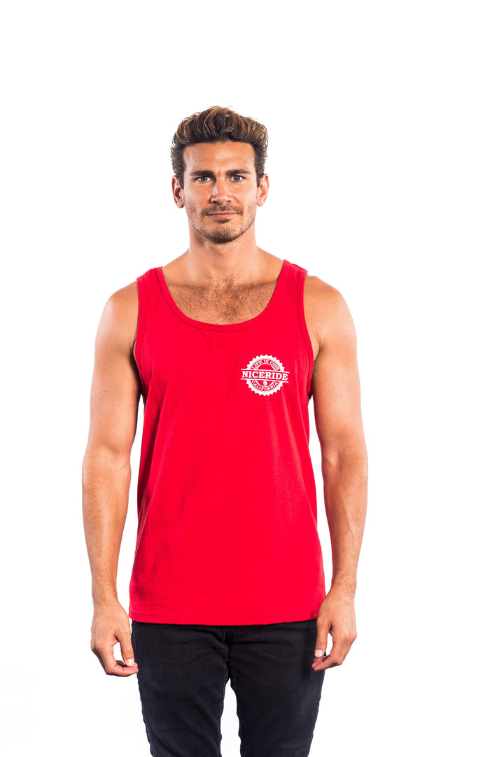 Bottoms Up tank top - Red Fruit of The Loom Men&