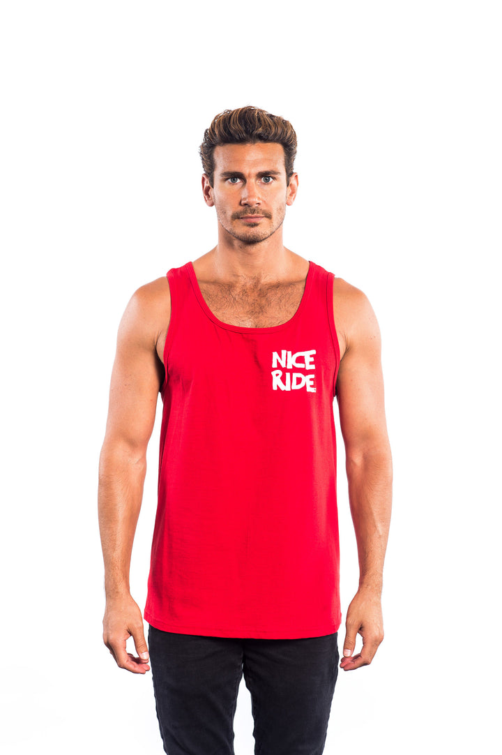 Red 100% cotton men&