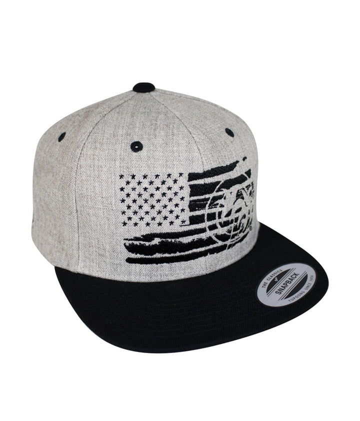 "Strong Faded" Snapback Flag Hat