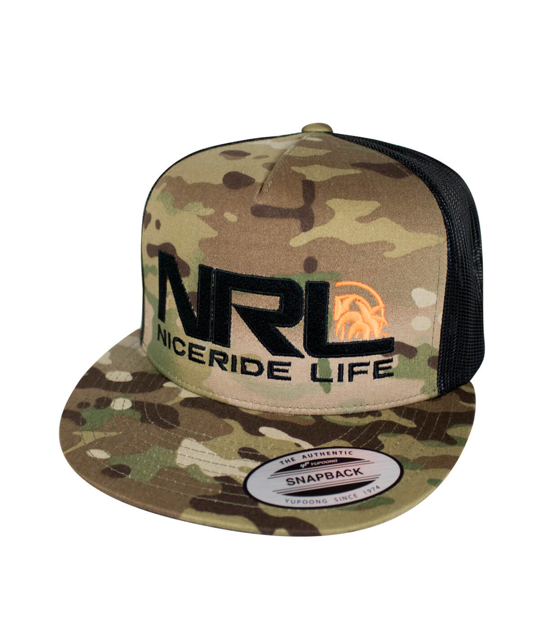 Bulls Eye hat featuring NICERIDE&