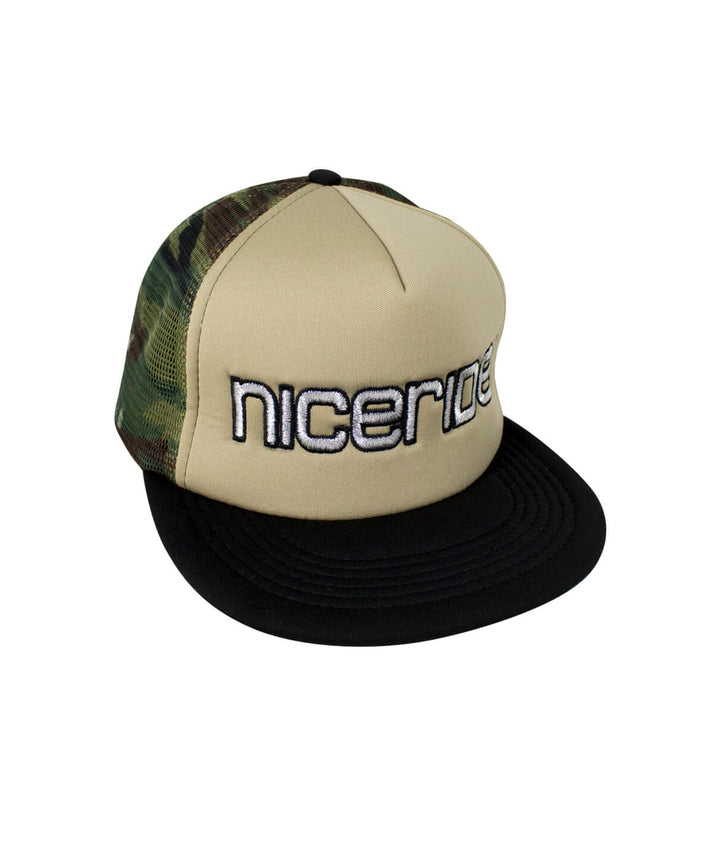 Camo Foam Trucker Hat, featuring NICERIDE&