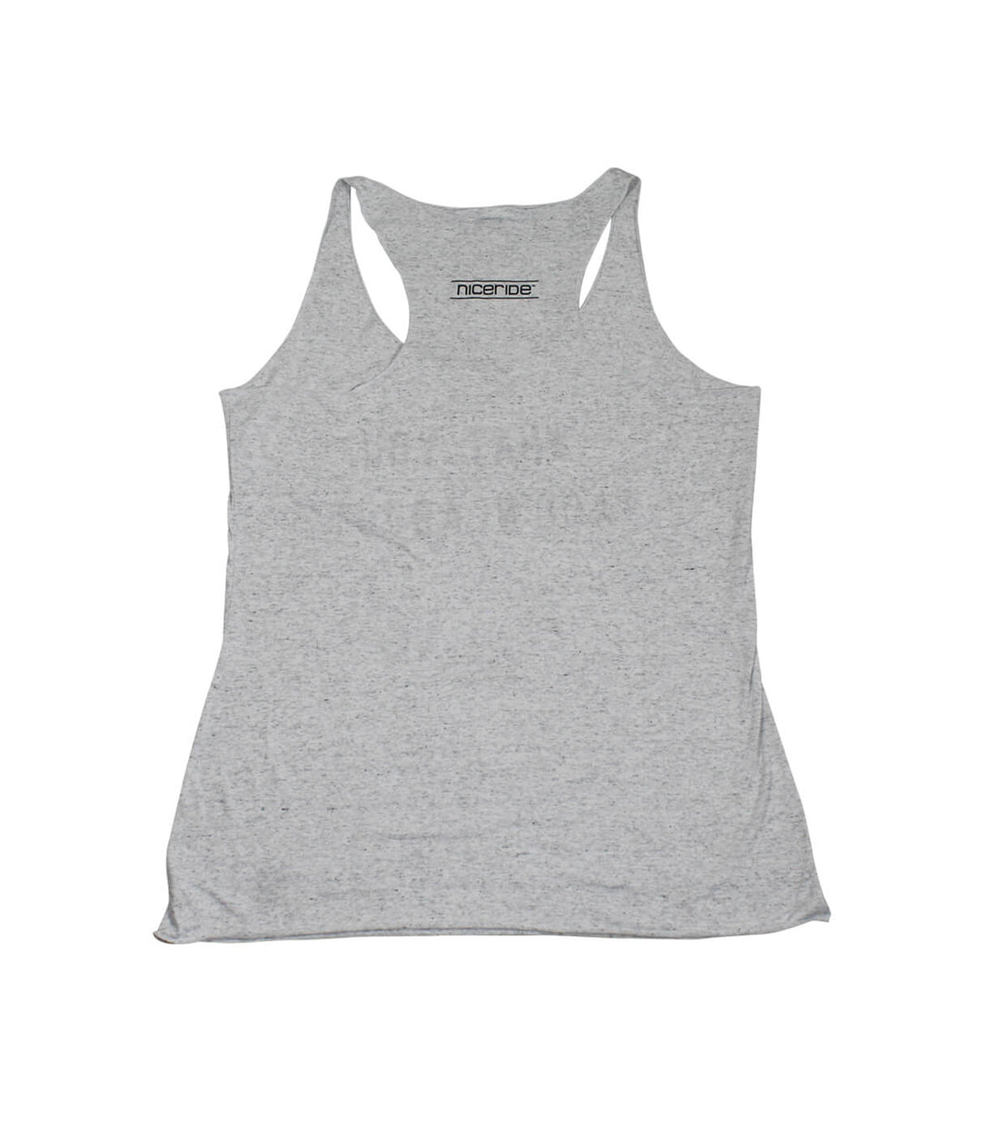 Back view of a gray Next Level women&
