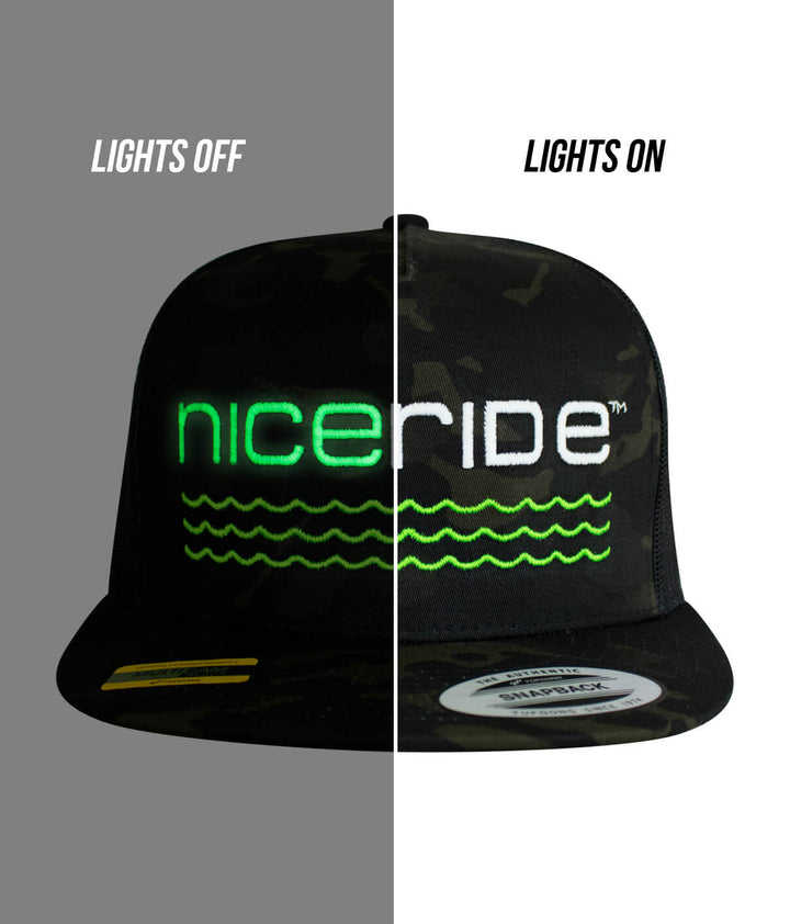 On The Water - Center hat showing light effects with &