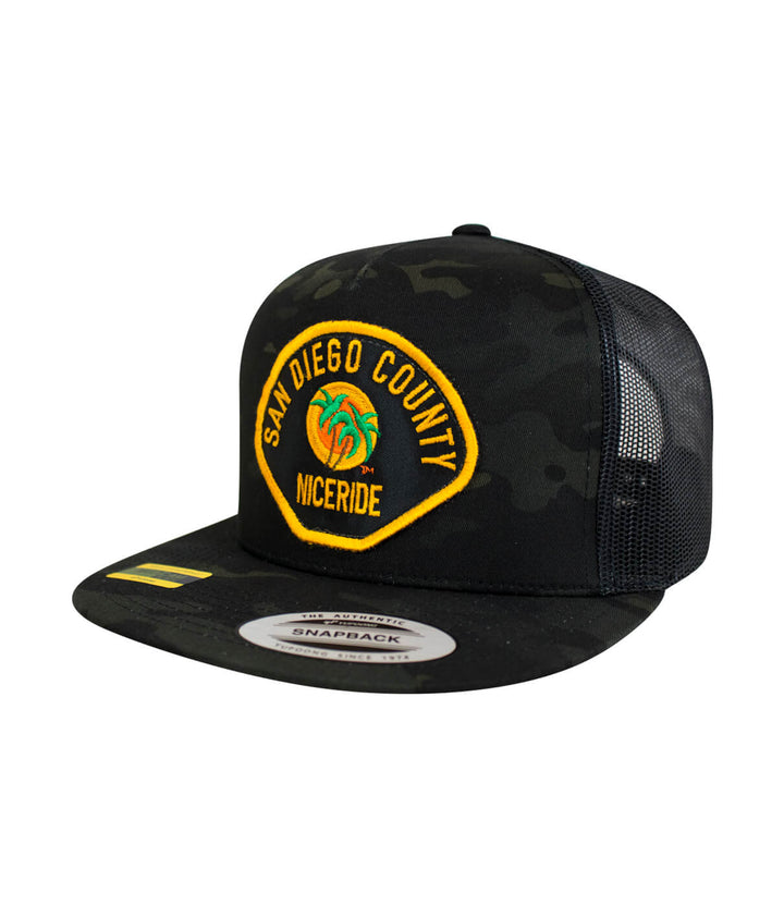 The Badge hat featuring NICERIDE&