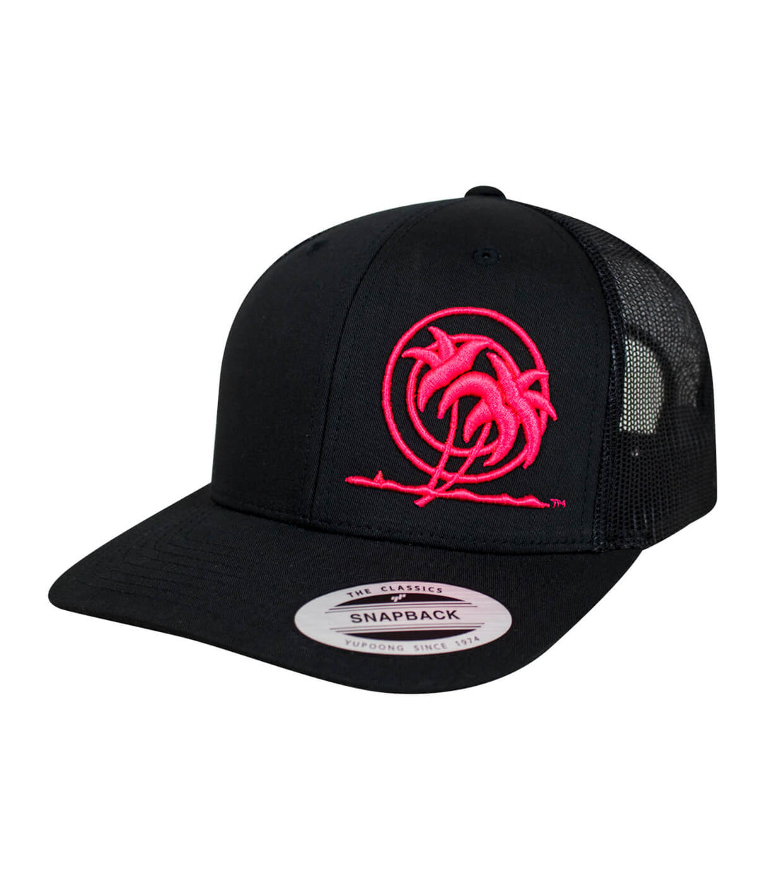 Black Retro Trucker Hat featuring NICERIDE&