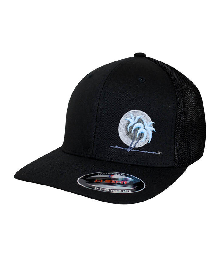 "Blade" Black Meshback Flexfit Hat