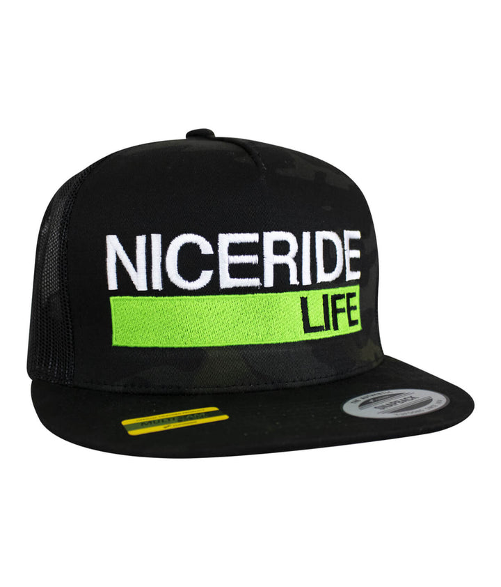 Gold Bar Trucker Hat featuring NICERIDE&
