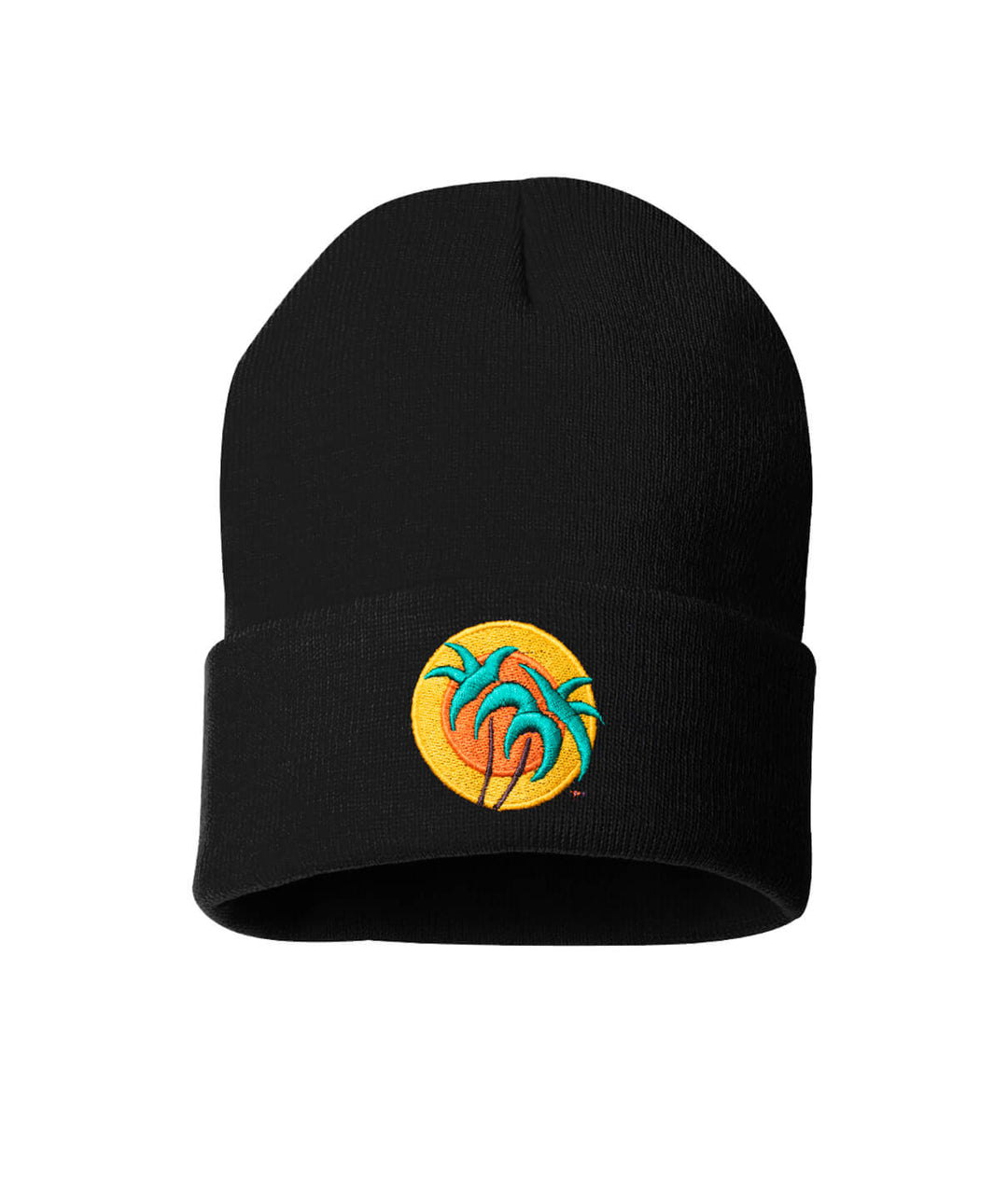 Classic Palm cuffed beanie featuring NICERIDE&