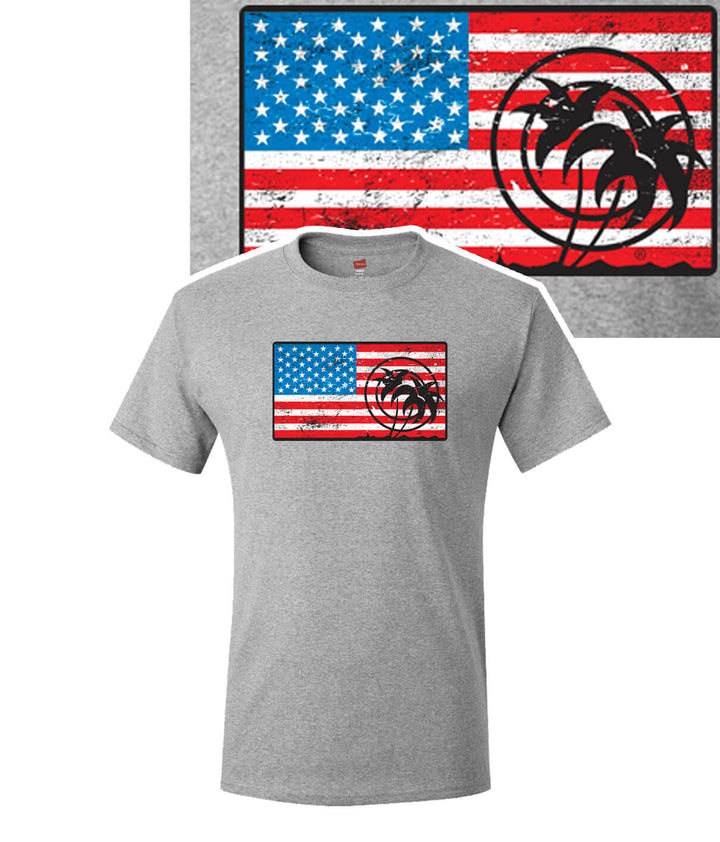Independence Palm gray Hanes men&