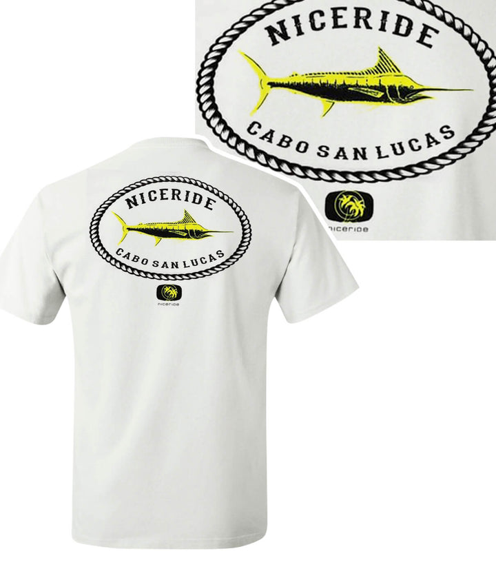 Reeling It In Neon - Black Or White Hanes Men&