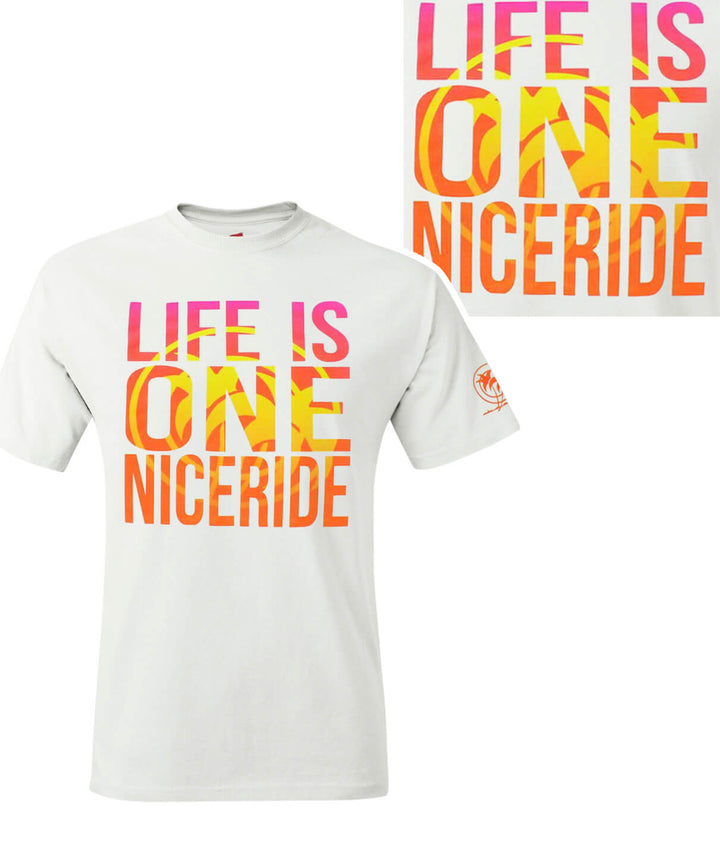 Endless Ride white Hanes men&