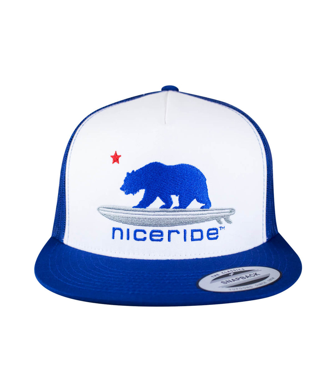 Hang 20 Trucker Hat featuring NICERIDE&