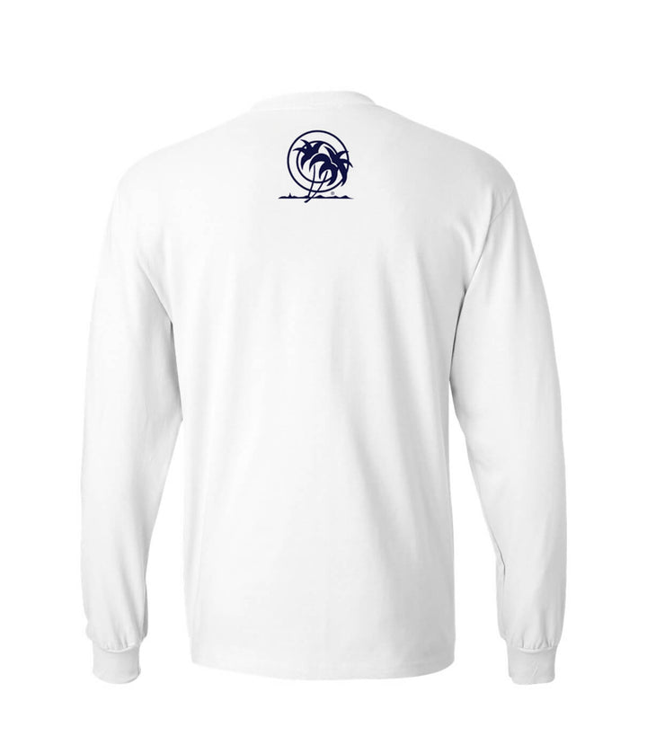 Classic Palm white long sleeve men&