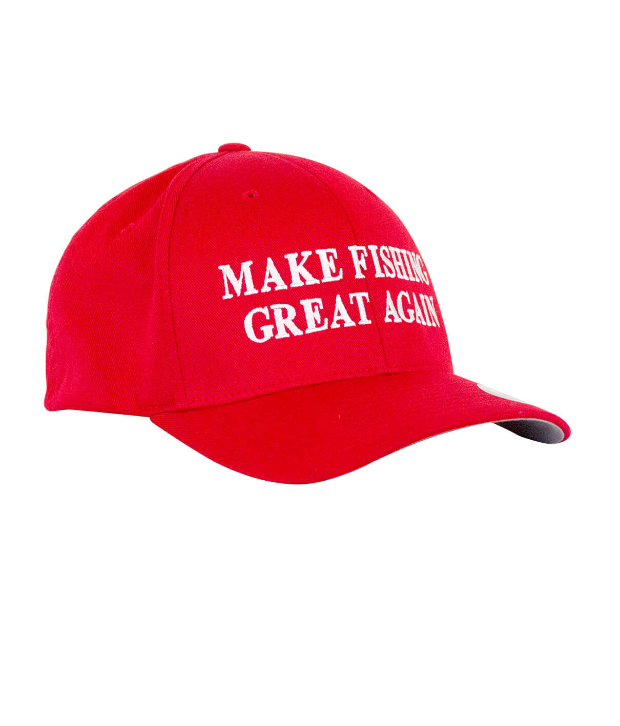Red Make Fishing Great Again Classic Flexfit Hats | NICERIDE S/M