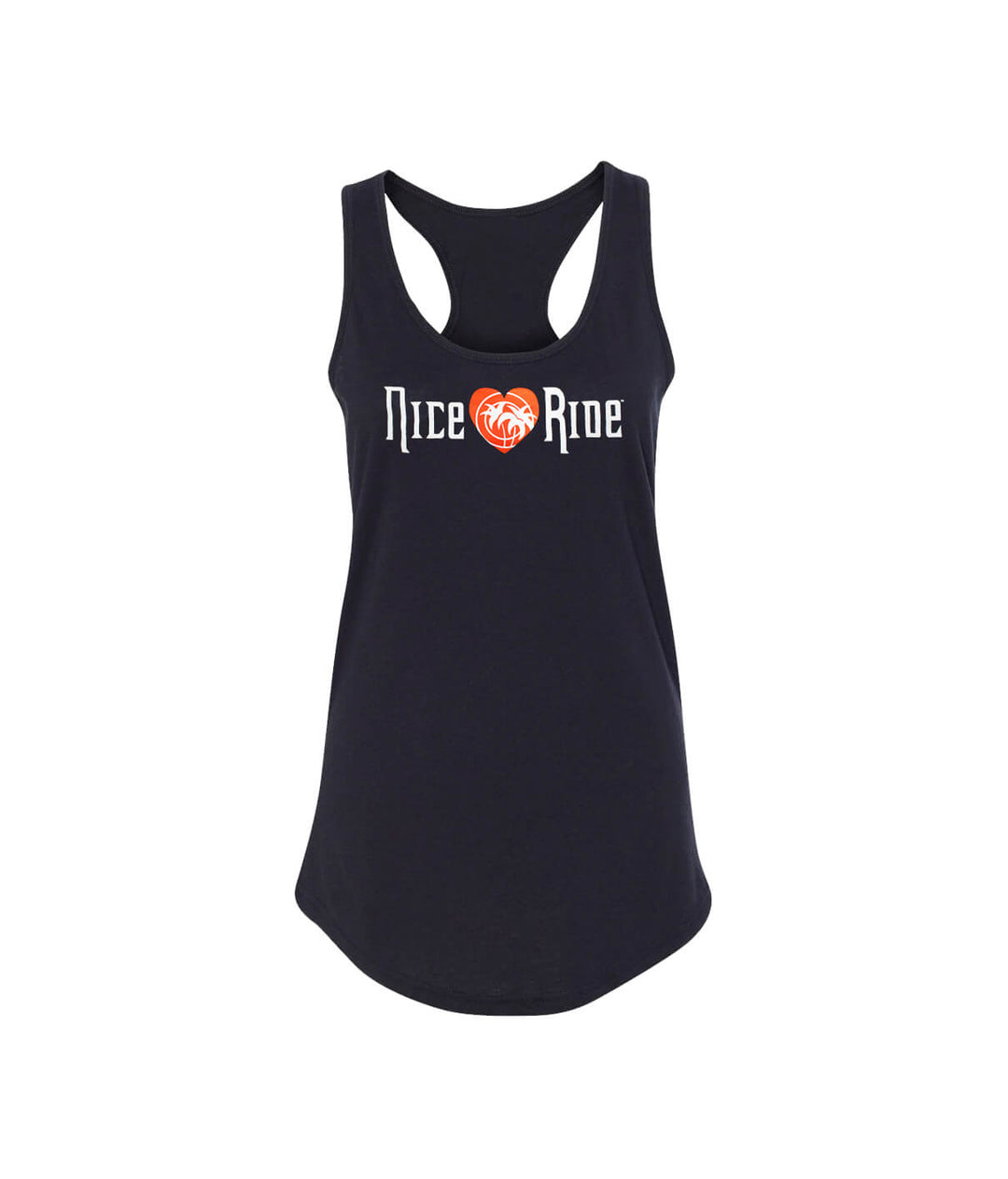 Romance - Next Level Tank Top for Women with NICERIDE design, navy blue, comfortable fit, ideal for any occasion.